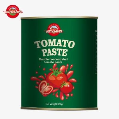 China 800 g tomatenpasta in blik voldoet strikt aan een breed scala aan internationale kwaliteits- en veiligheidsnormen. Te koop
