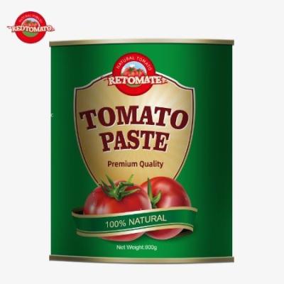 China Onze 800 g tomatenpasta voldoet strikt aan vele internationale kwaliteits- en veiligheidsnormen. Te koop