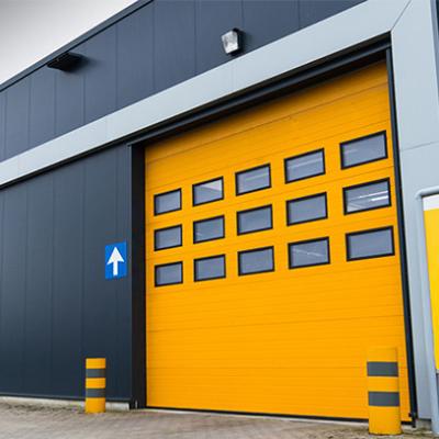 China Remote Control Windproof Industrial Roll Up Door Automatic High Speed Rolling Shutter Doors Industrial Door for sale