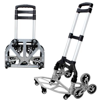 China Hot Selling Foldable Manufacturers Aluminum Alloy Foldable Trolley Trolley Portable Shopping Trolley for sale