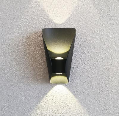 China IP65 resistente al agua lámparas de pared exteriores para exteriores COB 6W lámparas de pared LED exteriores lámparas de pared LED luminarias en venta