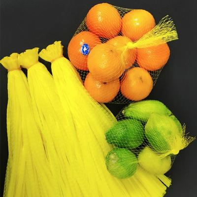 China Eco-Friendly Reusable Small Packaging Orange Potato Ginger Fruits Vegetable Garlic Onion Net Mesh Bags for sale