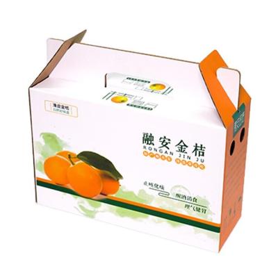 China Recyclable Big Promotion End Of The Year Corrugated Plastic Gift Customized Corrugated Box for sale