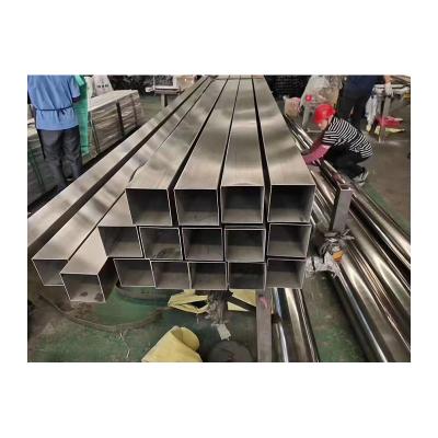 China Supply Equipment Unit 10mm*15mm*6000mm Stainless Steel 309S Pipe 321 317L 904L Sturdy Square Square Tube For Construction for sale