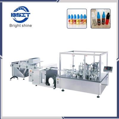 China high quality E-liquid Plastic bottle Filling sealing packing machine capacity 80-100pcs/min for sale