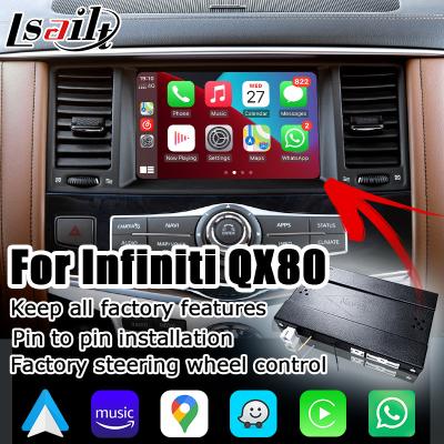Китай Решение совместимая Австралия подъема андроида стиля OEM Infiniti QX80 автоматическое беспроводное carplay продается