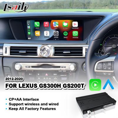 China Wireless Android Auto Carplay-Schnittstelle für Lexus GS300h GS200t GS350 GS450h GSF GS L10 2016-2020 zu verkaufen