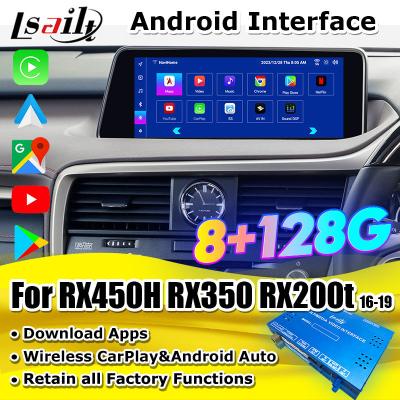 China Lsailt CarPlay Android Multimedia Video Interface voor Lexus RX RX450H RX300H RX350 Inclusief Android Auto, YouTube Te koop