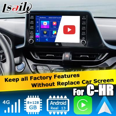 China Toyota C-HR CHR Android 13 multimedia interface with wireless android auto carplay for sale