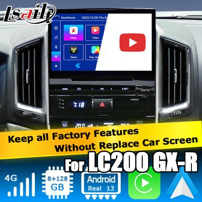 China Auto Android 13 Navigationsbox für Toyota LC200 GXR Fujitsu Einheit Carplay waze youtube Rückansicht usw. zu verkaufen