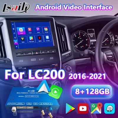 China Lsailt CP AA Interface de vídeo multimídia Android para Toyota Land Cruiser 200 GXL Sahara VX VXR VX-R LC200 2016-2021 à venda