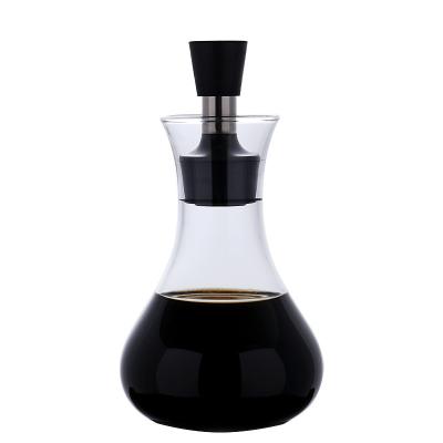 Chine bouteilles résistantes à la chaleur en verre de verrerie de 300ml 500ml pour l'huile de friture antirouille à vendre