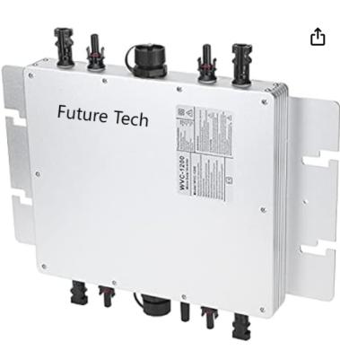 China FTB1200 PV Solar Micro Inverter Power Generation System with white for sale