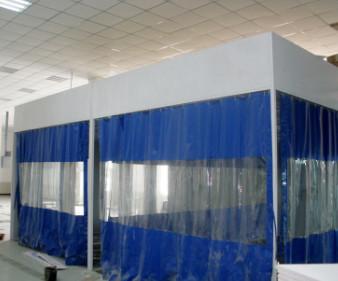 China Gas-Powered Advanced Paint Prep Station with Dual Filtration System and PLC Touch Screen Control for sale