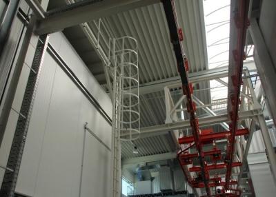 Cina Linea di spruzzatura di vernici e rivestimenti completamente automatica con trasportatore aereo in vendita