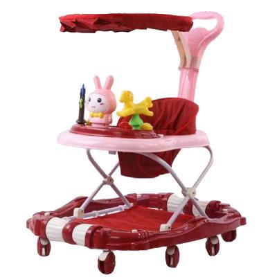 China Study Walk Factory 4 in 1 Baby Walker With Music Toddle Walker for sale