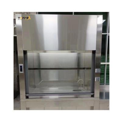 China Ergonomic Stainless Steel Fume Hood Cabinet Customized Acid Resistant for sale