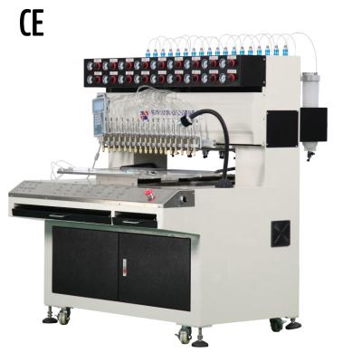 China Used in footwear factory Weldo pvc rubbe label making machine for rubber PVC label logo for sale
