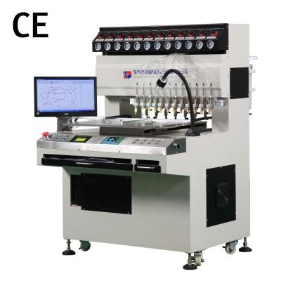 China Used in footwear factory weldo 12 colors pvc rubber label making machine for custom pvc rubber labels for sale