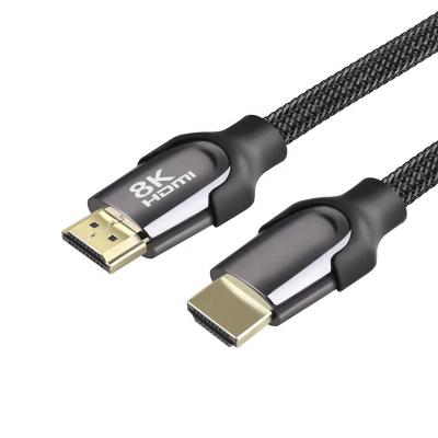 China 2020 Newest Ultra High Speed HDMI Cable 3D Gold HDMI Cable 8K 60Hz 4K 120Hz 48Gbps For PS4 for sale