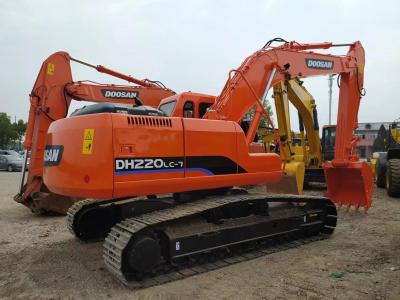 Chine 12.1rpm 4,9km/h Excavateur Doosan utilisé 220 Excavateur utilisé Excavateur de terrassement à vendre