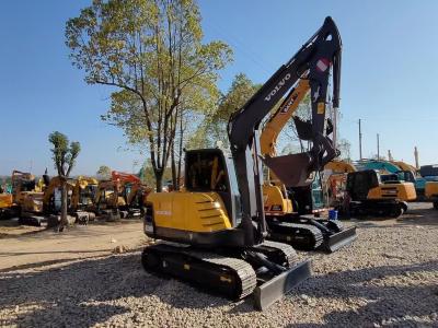 Chine EC60D Excavateur Volvo d'occasion 3800 mm Profondeur maximale de creusement Combinaison de la productivité énergétique à vendre