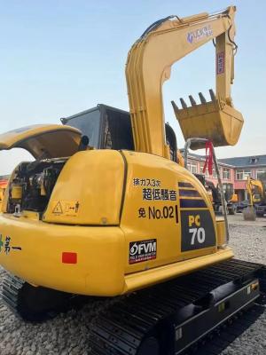 Chine Komatsu PC70-8 Excavator With 0.39m Sup3 Bucket Capacity For Various Applications à vendre