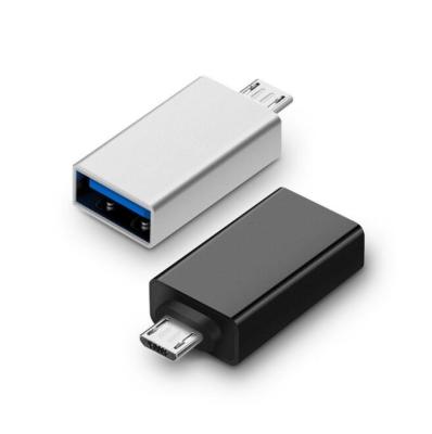 China Universal Micro USB OTG to USB 2.0 Mini Adapter Compatible for Android Tablet PCs for sale