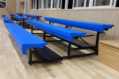 Cina Il Bleacher del metallo della sedia dell'HDPE di L4000xW240mm mette/disposizione dei posti a sedere portatile della tribuna in vendita