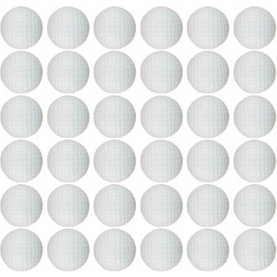 China Golf Practice White Soft Elastic Golf Course Golf Practice Ball Foam Ball Training Set Including 36pcs Balls for sale