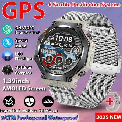Κίνα ChatGPT Βοηθός AI GPS 5ATM Αδιάβροχο Διπλή ζώνη GNSS πυξίδα Στρατιωτικό Sport Smartwatch προς πώληση