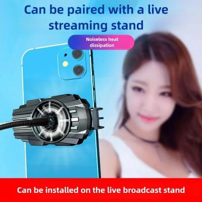 China Artifício de refrigeração do G6 Cell Phone Air-Cooled Back-Clip para jogo PUBG ao vivo Cooler para iPhone Samsung Xiaomi Radiador Universal à venda