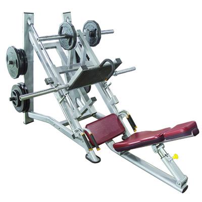 China Commercial Gym Equipment Plate Loaded Strength Training Linear Leg Press Hack Squat for sale