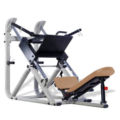 China Commercial Gym Equipment Adjustable Bench 45 Degree Leg Press Plate Loaded for sale