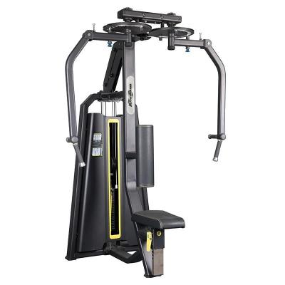 China Commercial Pin Loaded Pec Deck Machine Chest Fly Gym Equipment Medium Loader for sale