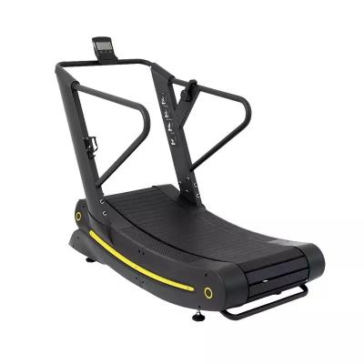 China Self Generating Cardio Training Walking Curve Treadmill Commercial Gym Equipment for sale