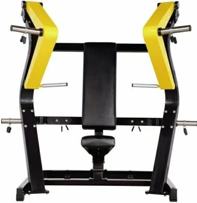 China Steel Fitness Equipment Strength Training Plate Loaded Chest Press Machine for Gym Bodybuilding Shoulder and Arms Workout for sale