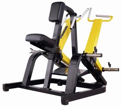 China Gym Workout Equipment Commercial Plate Loaded Seated Incline Level Row for sale