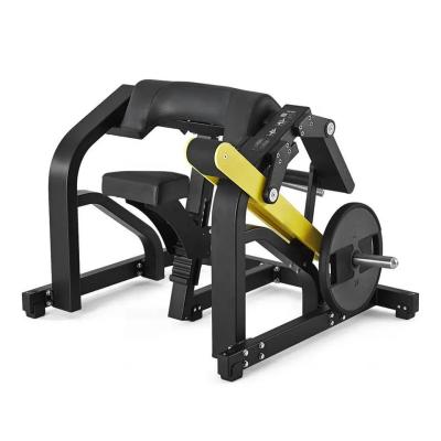 China Gym Strength Training Plate Loaded Machines Seated Bicep Tricep Machine for sale