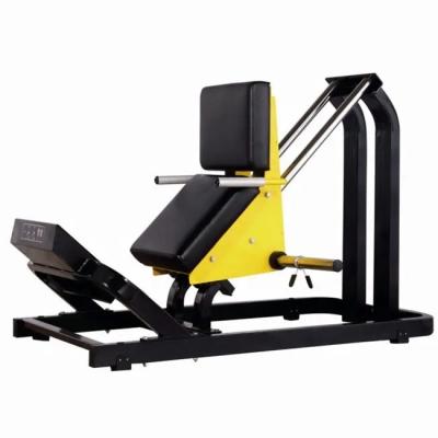 China Plate Loaded Calf Raise Machine Leg Press Knees Up Hack Squat Machine for sale