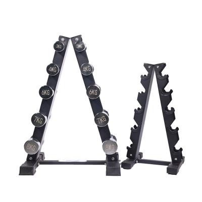 China A Type Dumbbell Rack Home Gym Equipment Free Wights Racks for sale