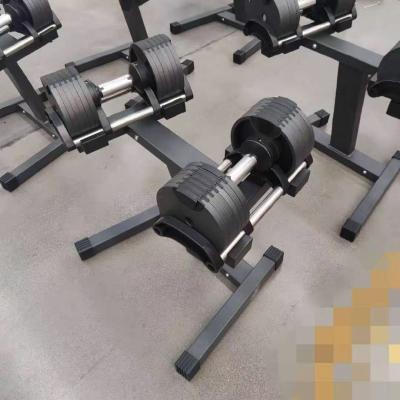 China Free Weight Lifting Adjustable Gym Equipment Dumbbells Commercial Steel for sale