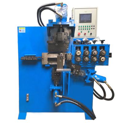 China Garment Shops Professional Automatic Metal Buckle Production Equipment Square Buckle Making Machine for sale