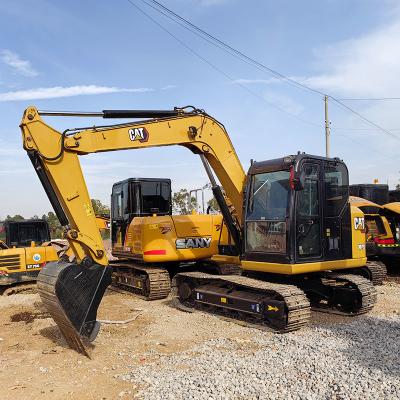 China Bajas horas de trabajo Excavadora de 7 toneladas usada Cat307e2 a la venta con EPA en venta