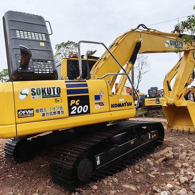 Китай Вторая ручная гидравлическая экскаватор Komatsu PC200-8MO Машины 20 тонн продается