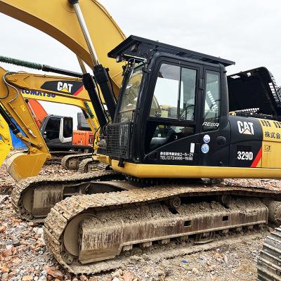 China Tipo de excavadora utilizada Cat 329 Excavadora para la construcción Excavadoras de vías 29 toneladas en venta