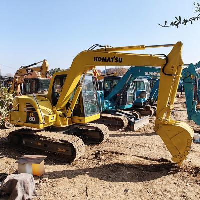 Китай Японское оригинальное оборудование для перемещения земли Pc60-7 Komatsu Mini Excavator 40Kw продается