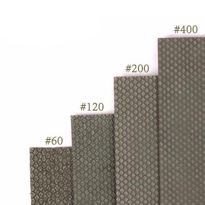China Z-LION High Efficiency Plated Diamond Sand Paper Flexible Polishing Sheets for sale