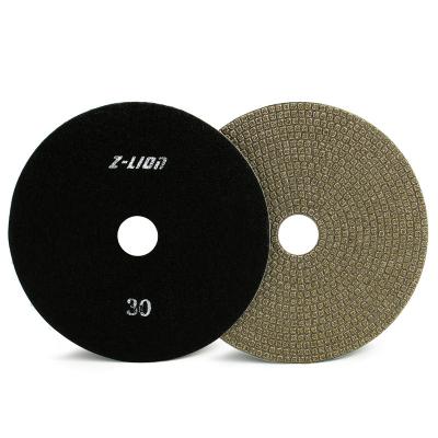 China High Efficiency Stone Polishing Pad 3inch To 10inch Marble Granite Pad for sale
