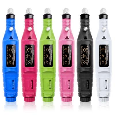 China Decorations Nail Art Factory Hot Sale New Style Mini Nail Polisher USB Portable Electric Nail Drill Set Drill Bit For Nails for sale